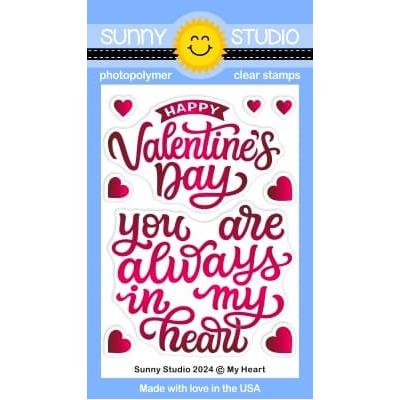 Sunny Studios Stempel - My Heart